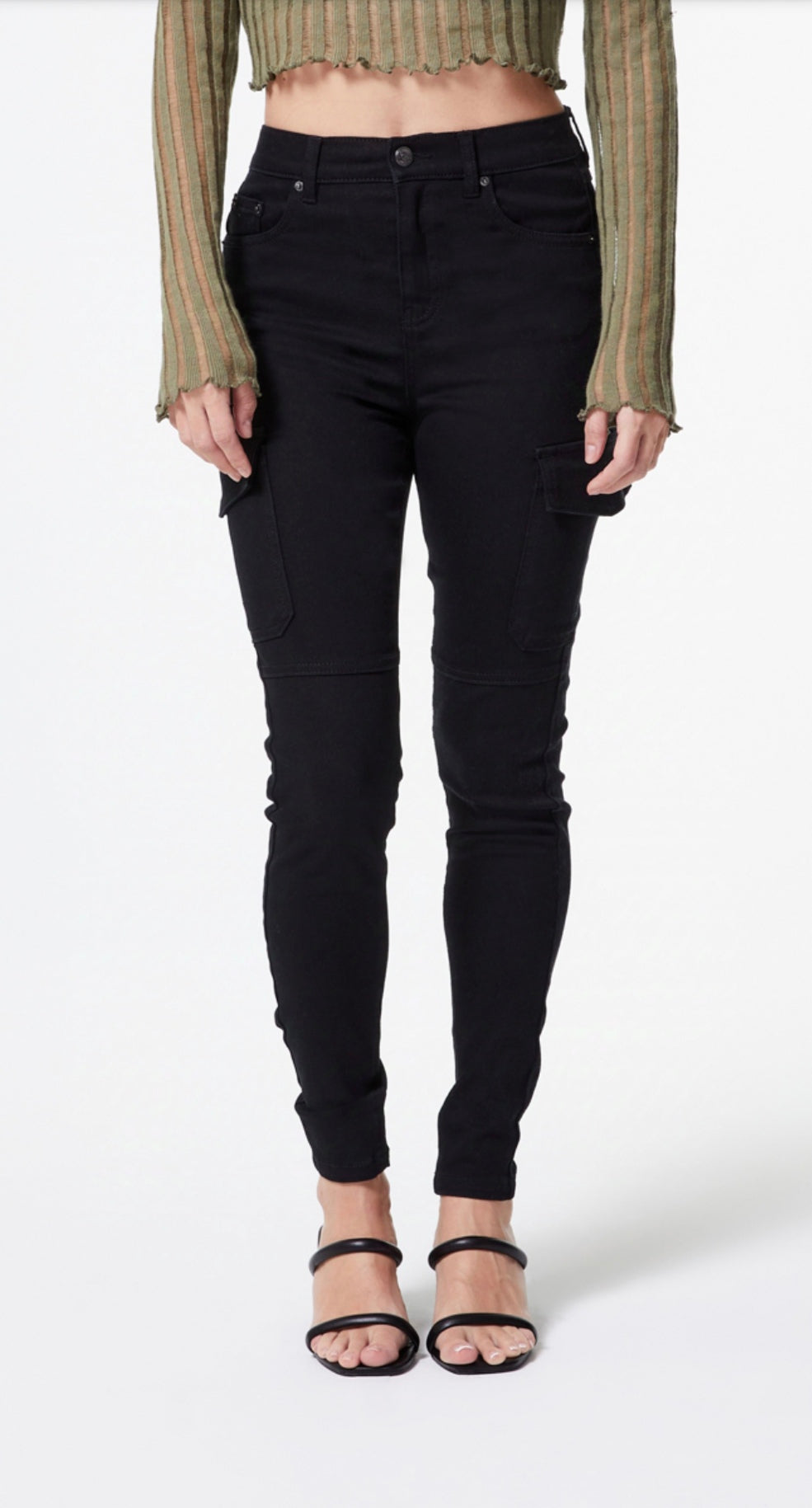 Jean skinny taille haute Jennyfer